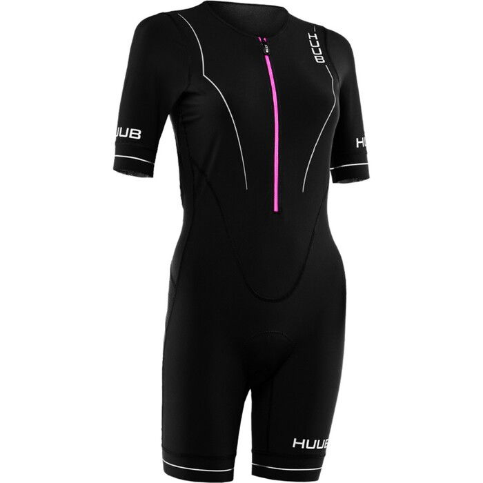 Huub Mujer Black 2024 Aura Long Course Tri Suit AURLCS - / Purple